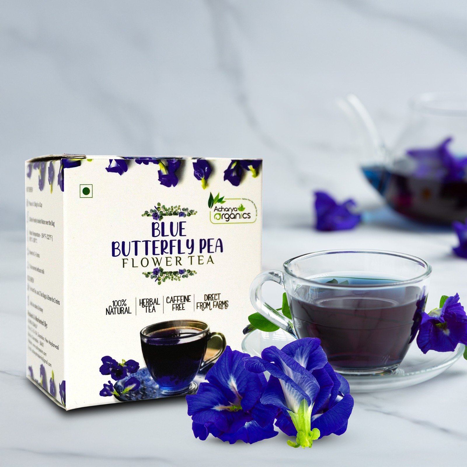 Blue Butterfly Pea Tea - Herbal Tea