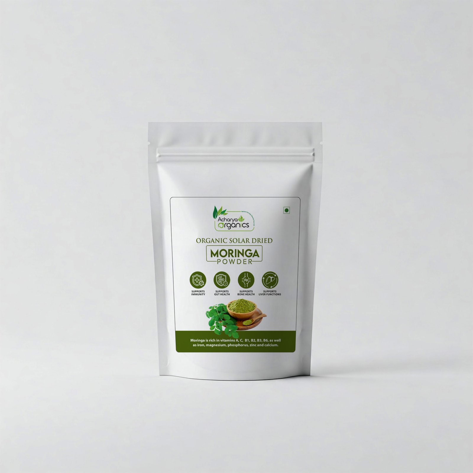 Organic Moringa Powder - 100g